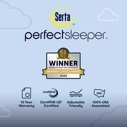 Materasso Serta Perfect Sleeper Oasis Sleep 14.5 con cuscino superiore rigido