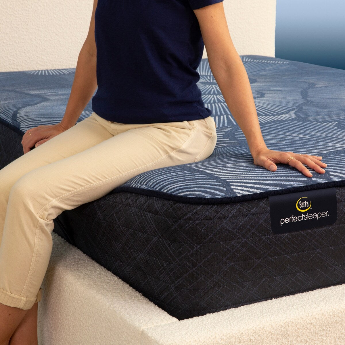Set di materassi Serta Perfect Sleeper Pacific Peace 12 Hybrid Firm