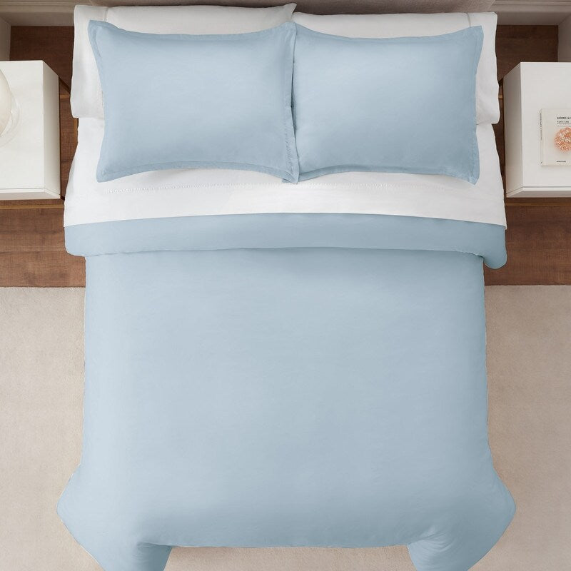 Set copripiumino antimicrobico Serta Simply Clean da 3 pezzi