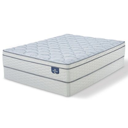 Materasso a molle insacchettate Serta SleepTrue da 12,5 pollici Malloy Euro Top Plush