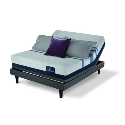Materasso in memory foam Serta iComfort Blue 300 da 11 pollici e set letto regolabile