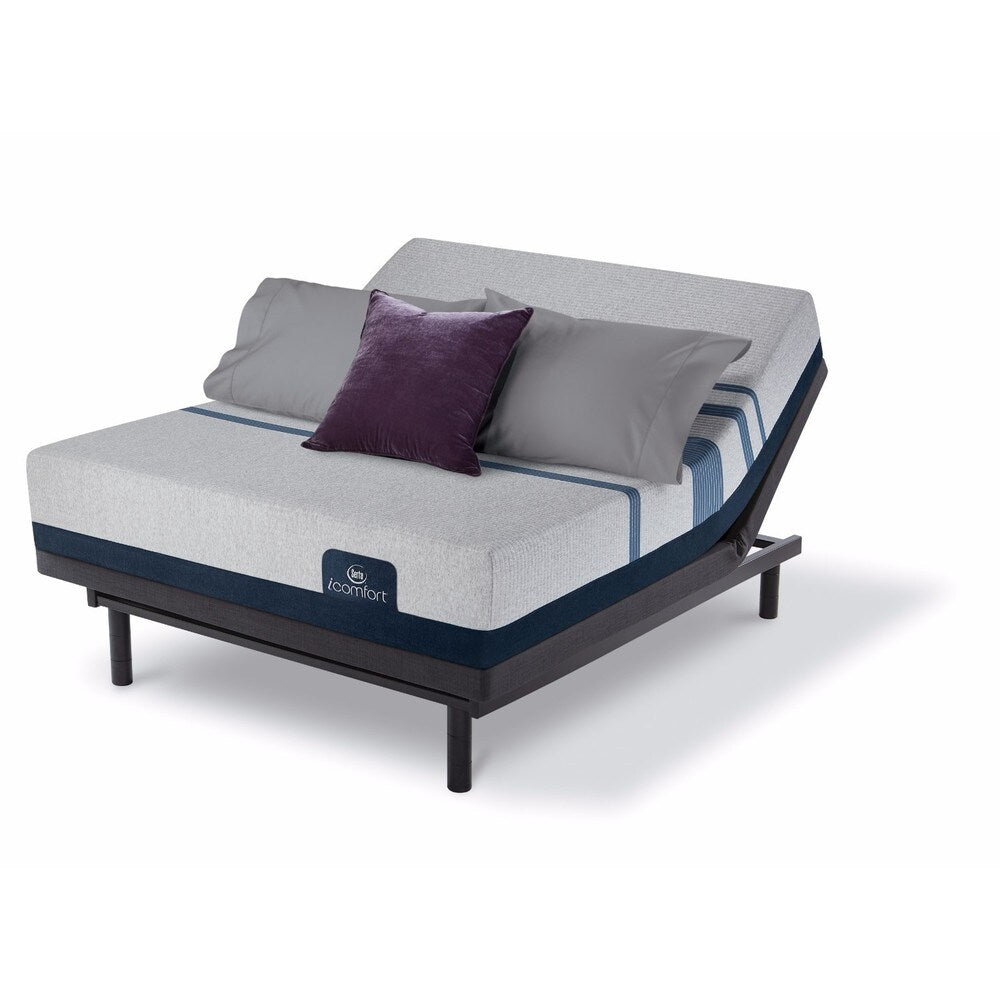 Set di materassi in memory foam regolabile Serta iComfort Blue 500 da 11 pollici, misura XL