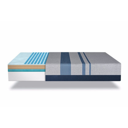 Materasso in memory foam Serta iComfort Blue Max 1000 da 13 pollici e set letto regolabile