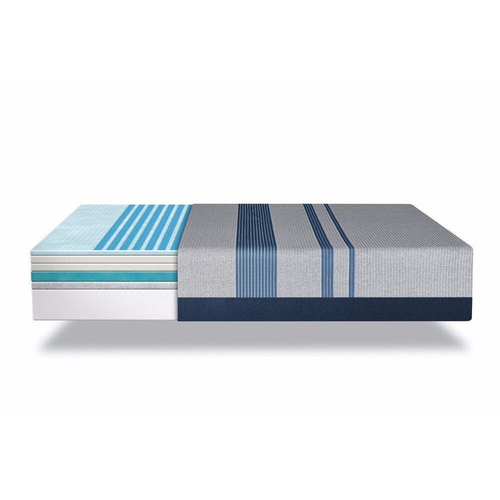 Materasso in memory foam Serta iComfort Blue Max 5000 da 13 pollici e set letto regolabile