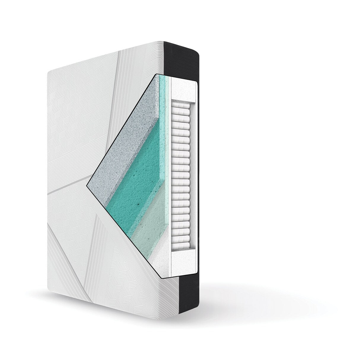 Set di materassi ibridi rigidi Serta iComfort CF 2000 da 12,5 pollici