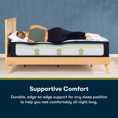 Materasso in memory foam Serta iComfortECO F40HD 15,75 di medie dimensioni e set base regolabile