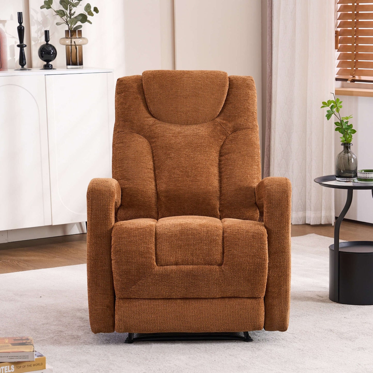 Set di 1 poltrona reclinabile imbottita