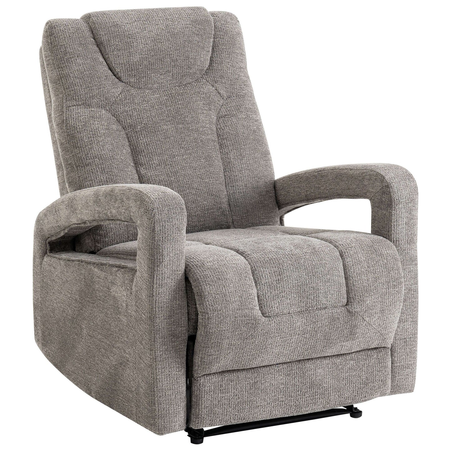 Set di 1 poltrona reclinabile imbottita