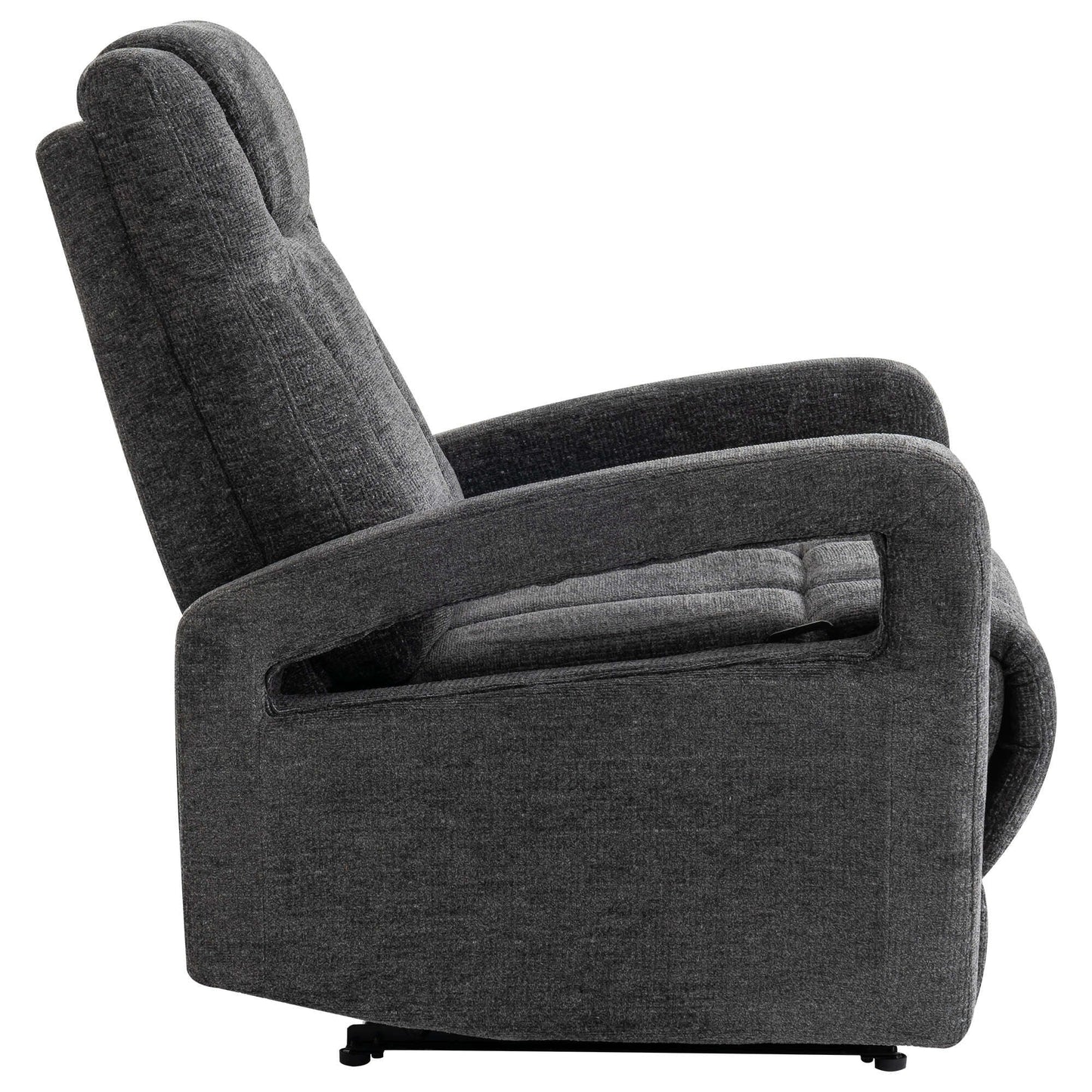 Set di 1 poltrona reclinabile imbottita