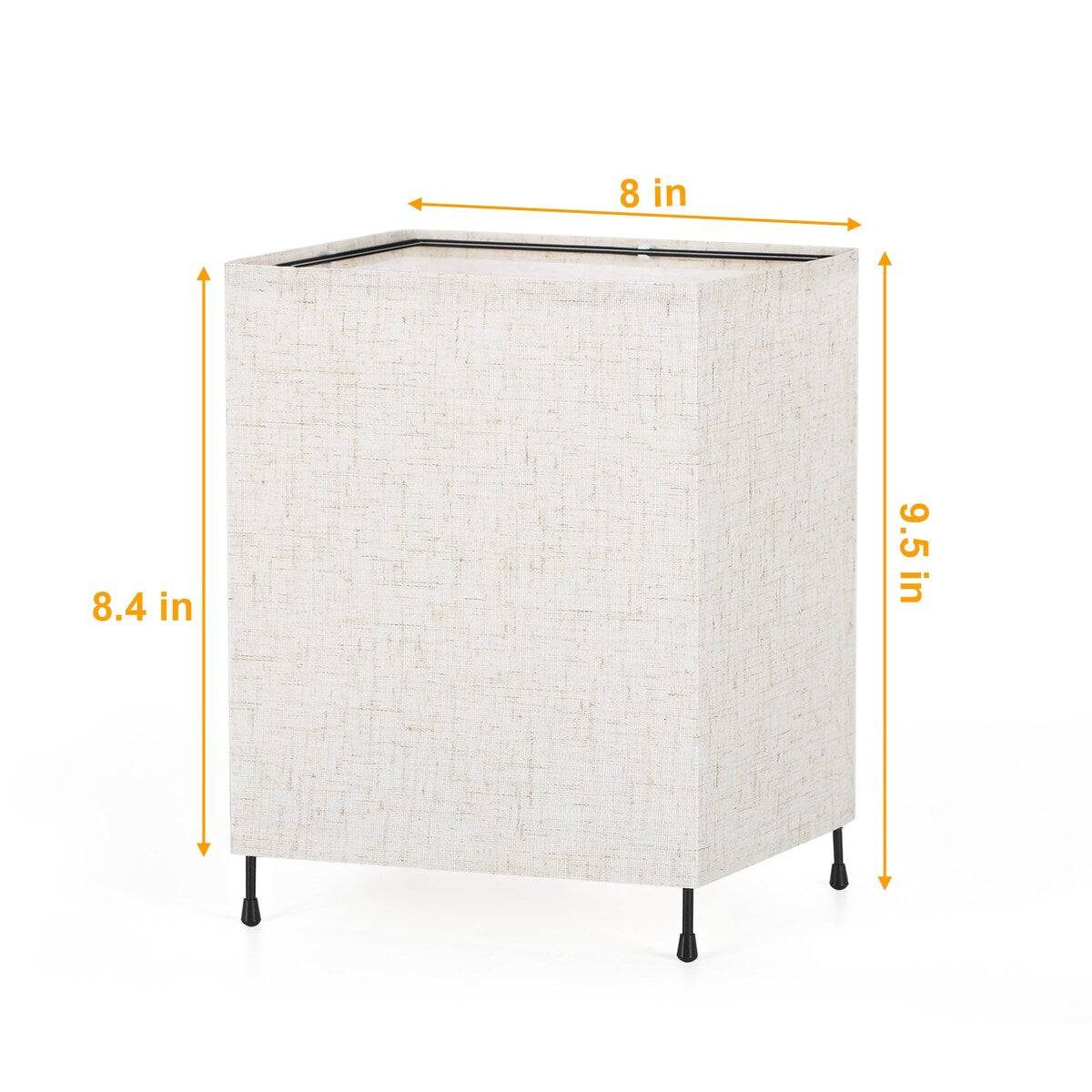 Set di 2 piccole lampade da tavolo con luce notturna e telecomando