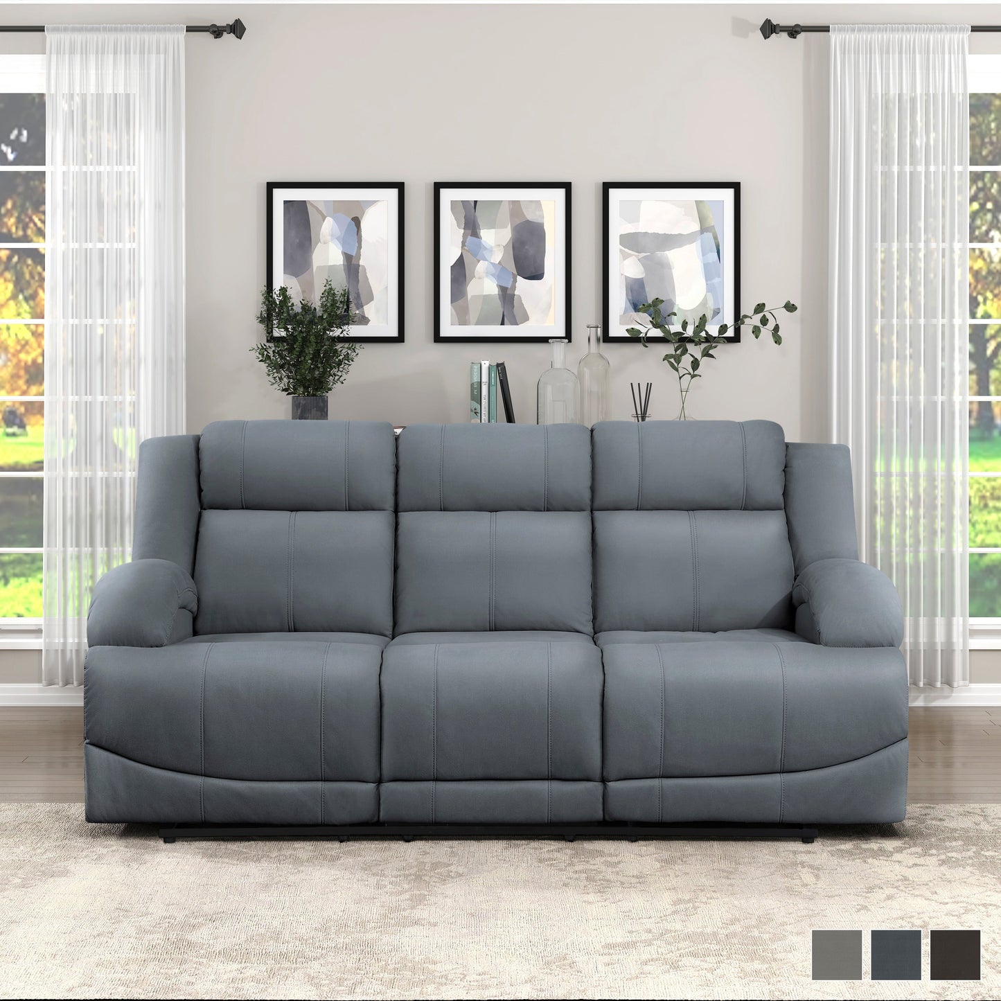 Divano reclinabile manuale Sherwood