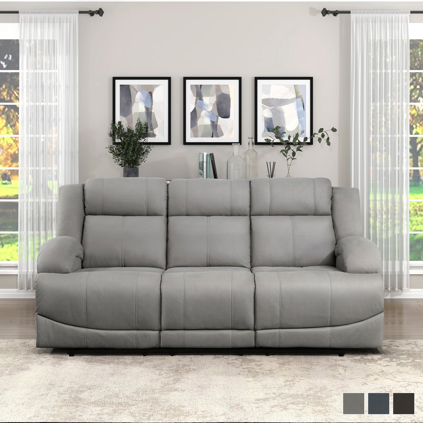 Divano reclinabile manuale Sherwood