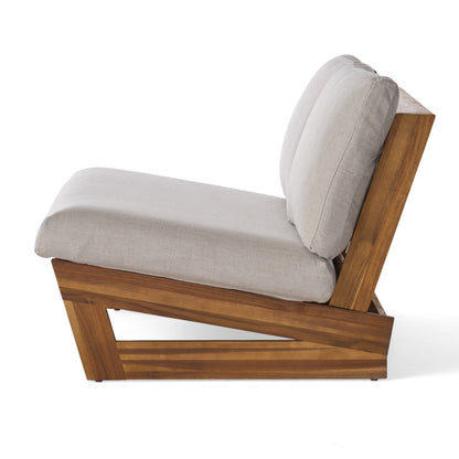 Set da esterno Sherwood da 4 posti in legno per chattare di Christopher Knight Home