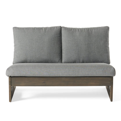 Set da esterno Sherwood da 4 posti in legno per chattare di Christopher Knight Home