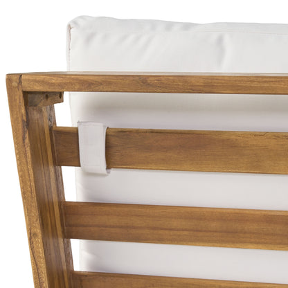 Set da esterno Sherwood da 4 posti in legno per chattare di Christopher Knight Home