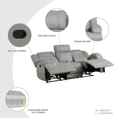 Divano reclinabile manuale Sherwood