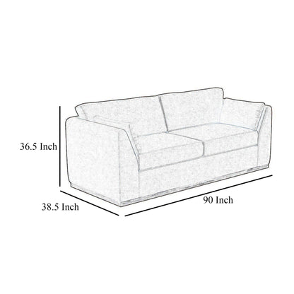 Divano Sian, 2 copridivani, schienale con cuscino rimovibile, poliestere grigio chiaro