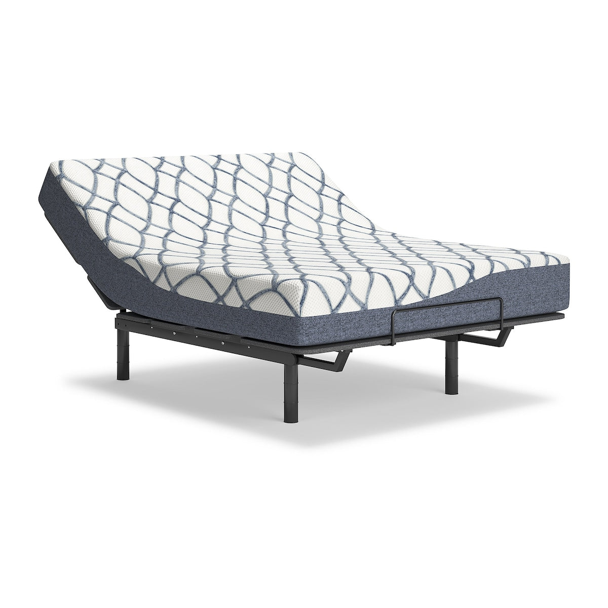 Materasso Signature Design by Ashley Chime Elite 2.0 da 10 pollici bianco/blu