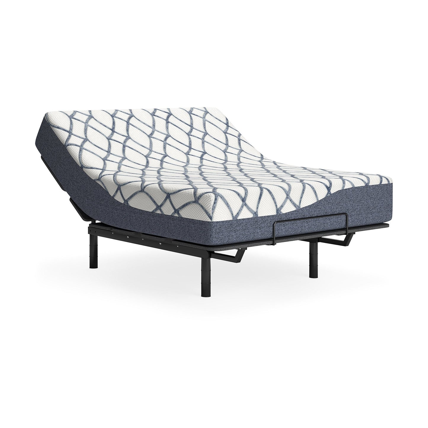 Materasso Signature Design by Ashley Chime Elite 2.0 da 12 pollici bianco/blu