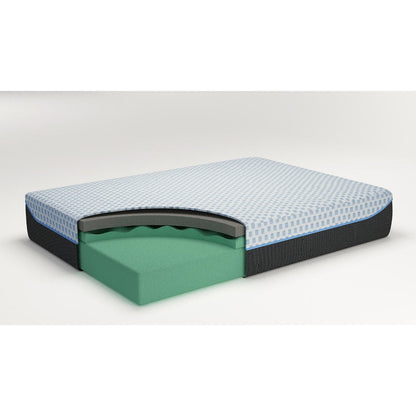 Materasso in memory foam Chime Elite Signature Design by Ashley da 14 pollici in una scatola