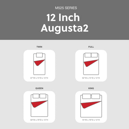 Materasso Signature Design by Ashley Augusta2 da 12 pollici