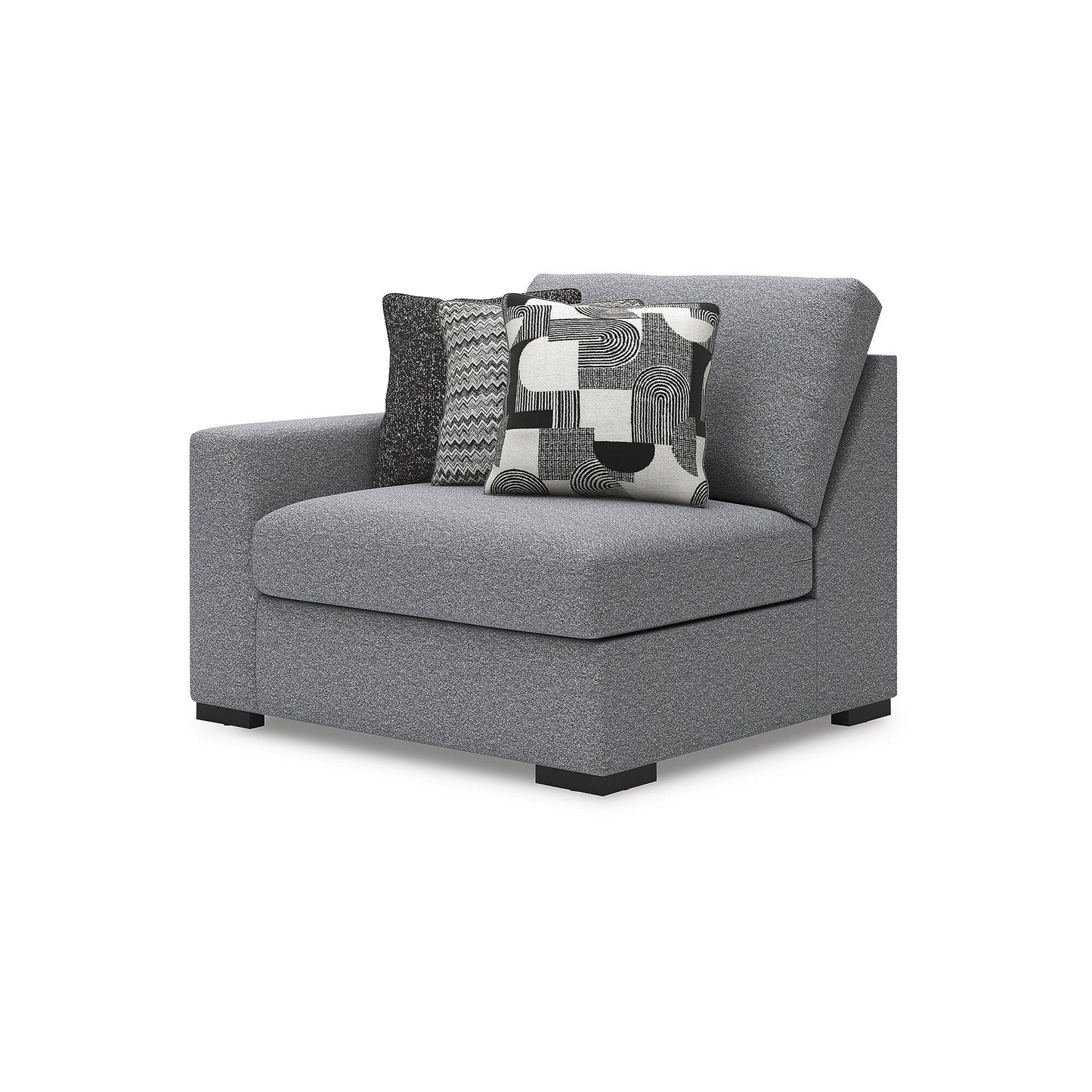 Divano componibile Signature Design by Ashley Bealton grigio a 3 pezzi - 140 L x 44 P x 41 A