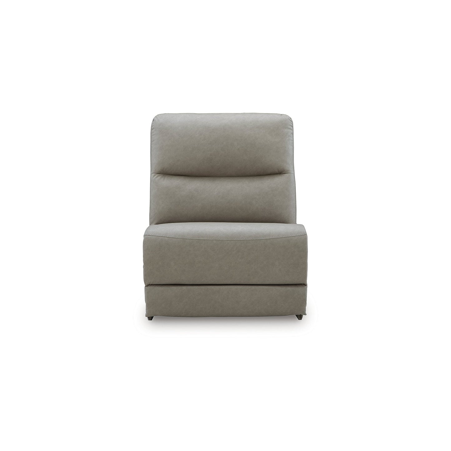 Divano componibile reclinabile elettrico Signature Design by Ashley Brannigan grigio, 3 pezzi - 112 L x 41 P x 42 A