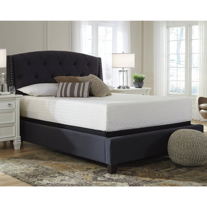 Pacchetto materasso Signature Design by Ashley Chime da 12 pollici in memory foam nero/bianco, 2 pezzi