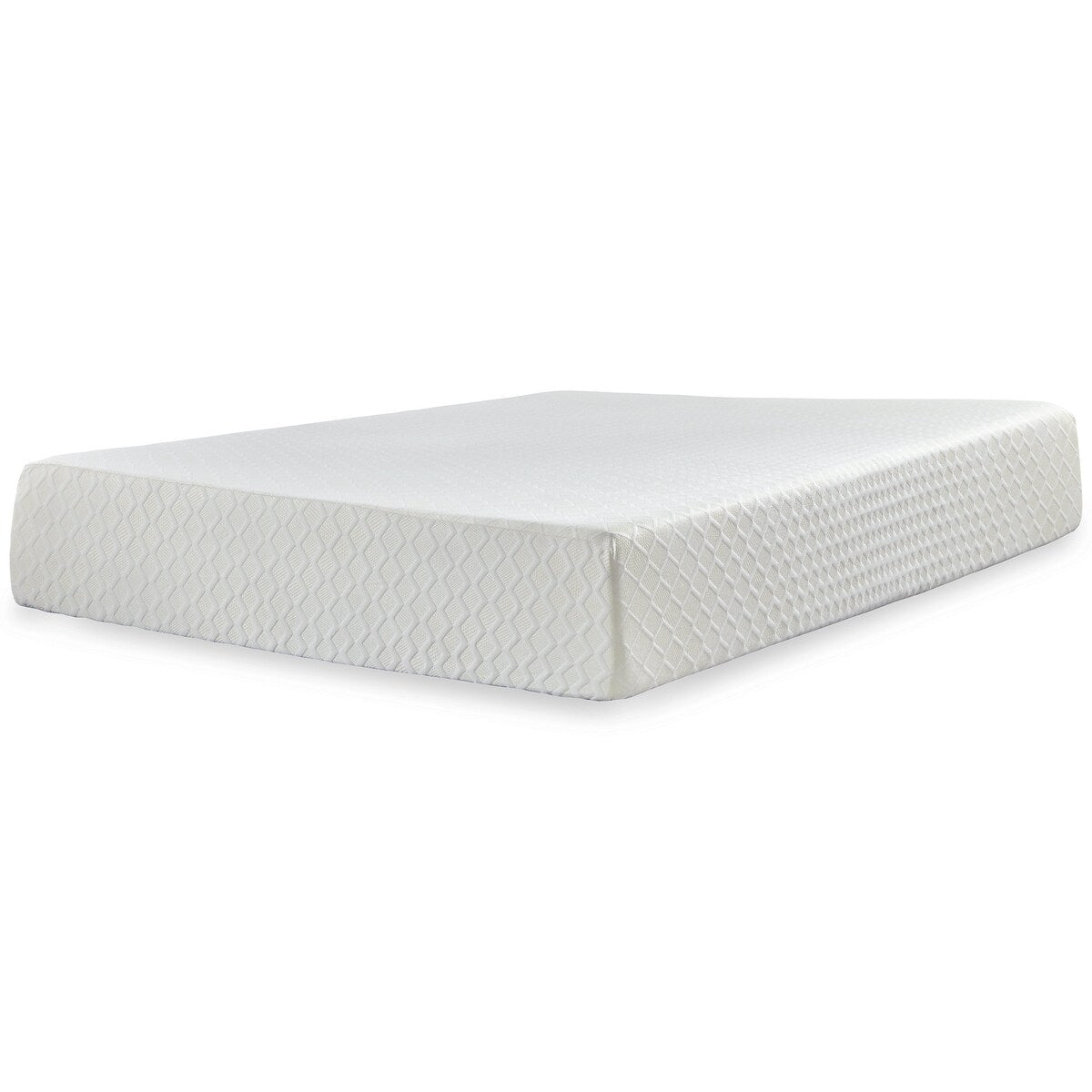 Pacchetto materasso Signature Design by Ashley Chime da 12 pollici in memory foam nero/bianco, 2 pezzi
