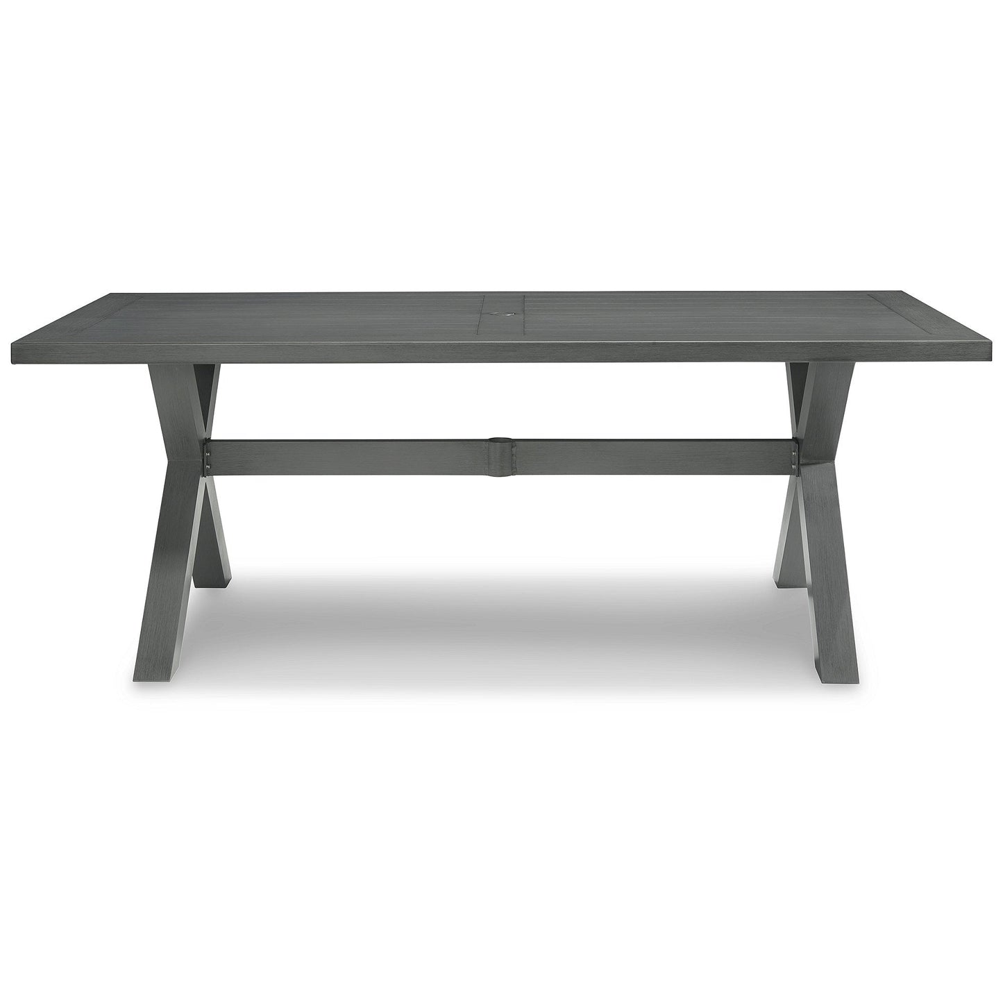 Pacchetto da pranzo per esterni Signature Design by Ashley Elite Park Gray da 6 pezzi - 80L x 42P x 29A
