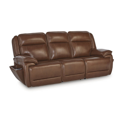 Divano reclinabile elettrico Signature Design by Ashley Healy Pier Brown - 89,25 L x 40 P x 42,25 A