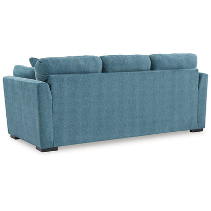 Divano letto matrimoniale Signature Design by Ashley Keerwick color verde acqua - 94 L x 41 P x 39 A
