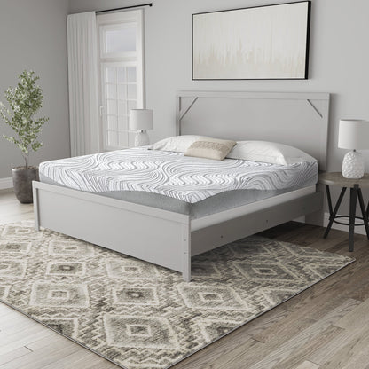 Materasso Signature Design by Ashley Memory Foam bianco da 12 pollici di medie dimensioni