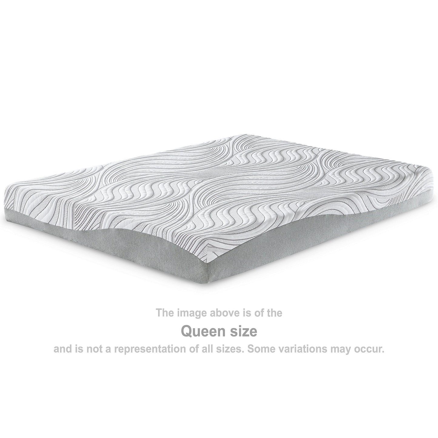 Materasso rigido in memory foam bianco Signature Design by Ashley da 8 pollici