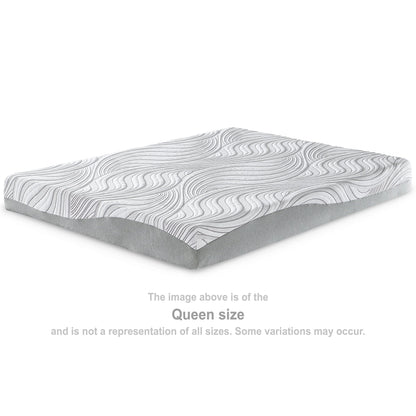 Materasso rigido in memory foam bianco Signature Design by Ashley da 8 pollici