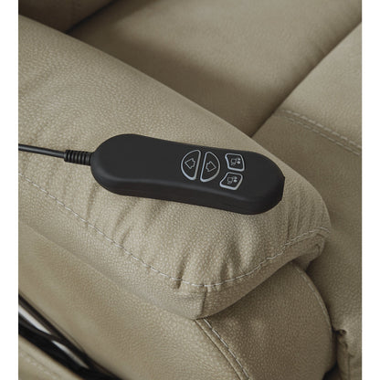 Poltrona reclinabile elettrica Durapella di nuova generazione Signature Design by Ashley