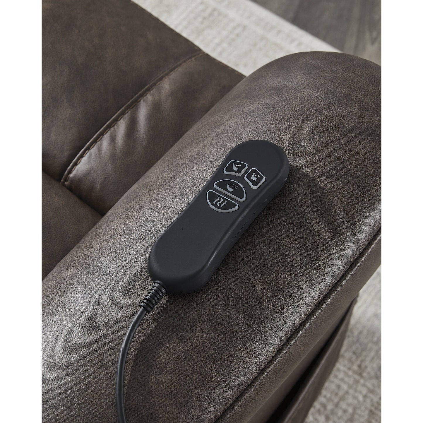 Poltrona reclinabile elettrica Signature Design by Ashley Oatman grigio scuro