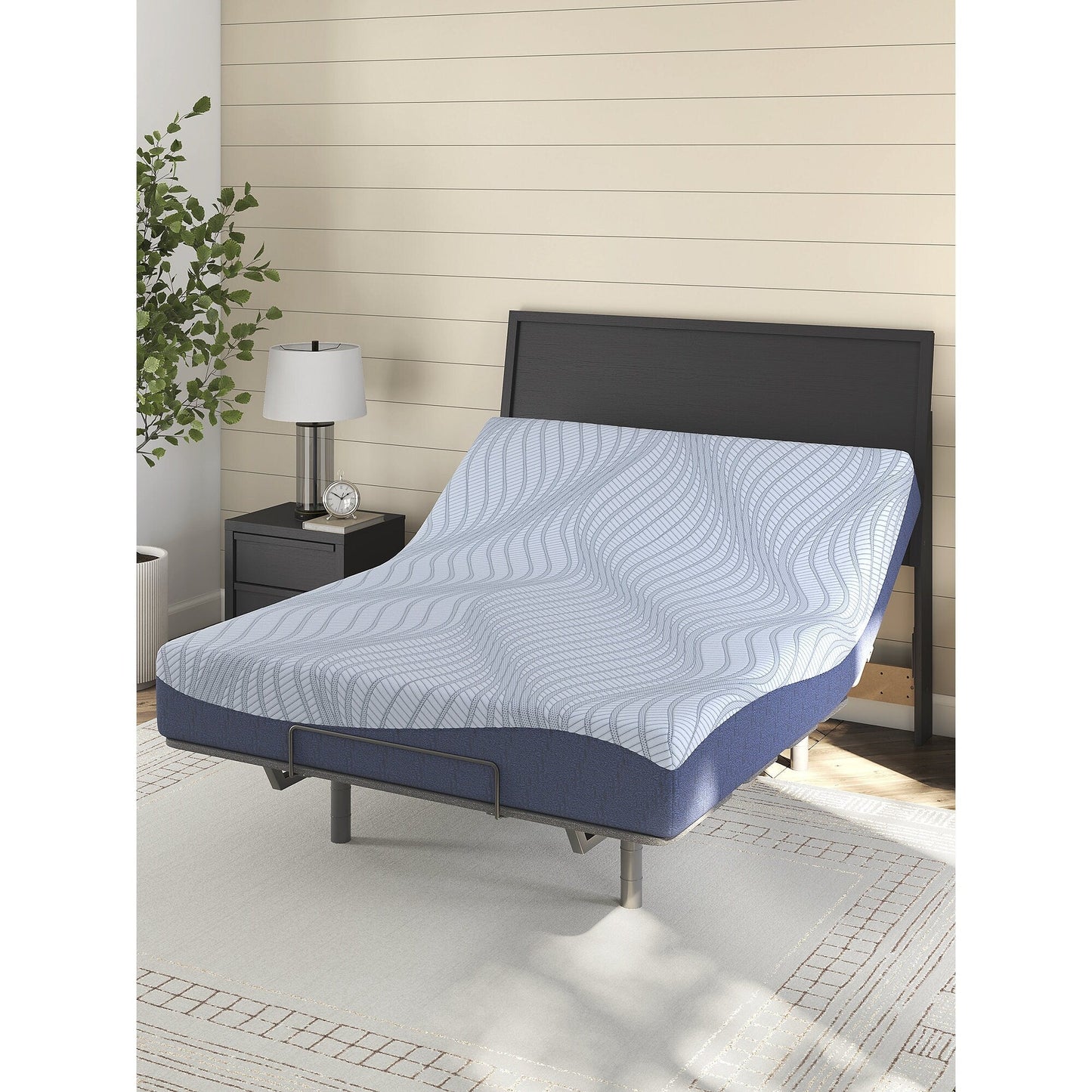 Materasso Signature Design by Ashley Peak 2.0 10 Memory Foam Azzurro