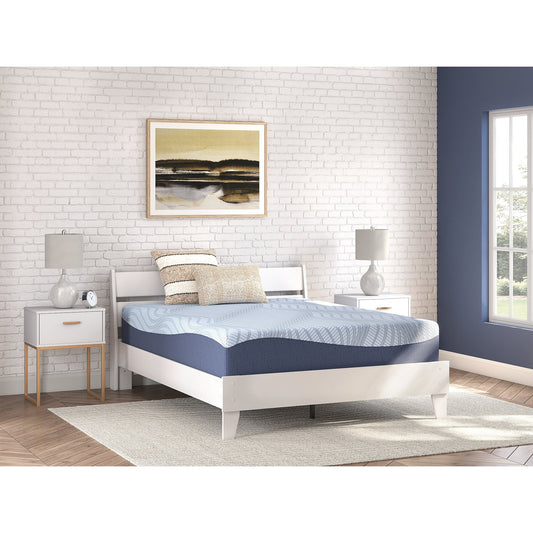 Materasso in memory foam Signature Design by Ashley Peak 2.0 12 azzurro