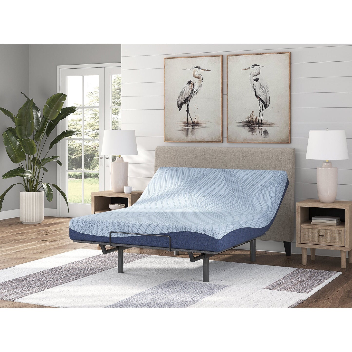 Materasso Signature Design by Ashley Peak 2.0 8 Memory Foam Azzurro