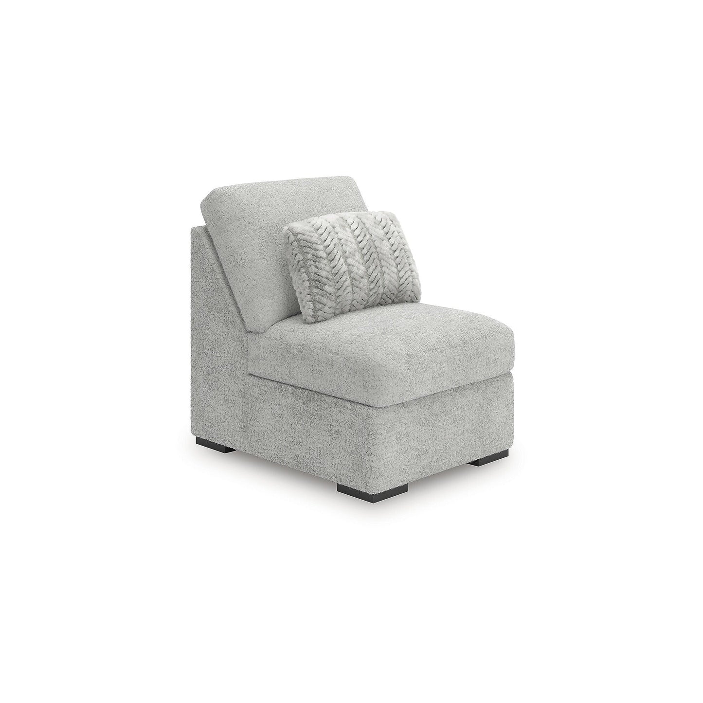 Divano componibile Signature Design by Ashley Snodoodle grigio a 3 pezzi - 113 L x 41 P x 40 A