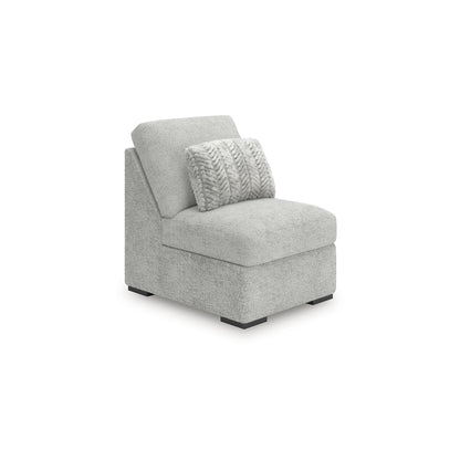 Divano componibile Signature Design by Ashley Snodoodle grigio a 3 pezzi - 113 L x 41 P x 40 A