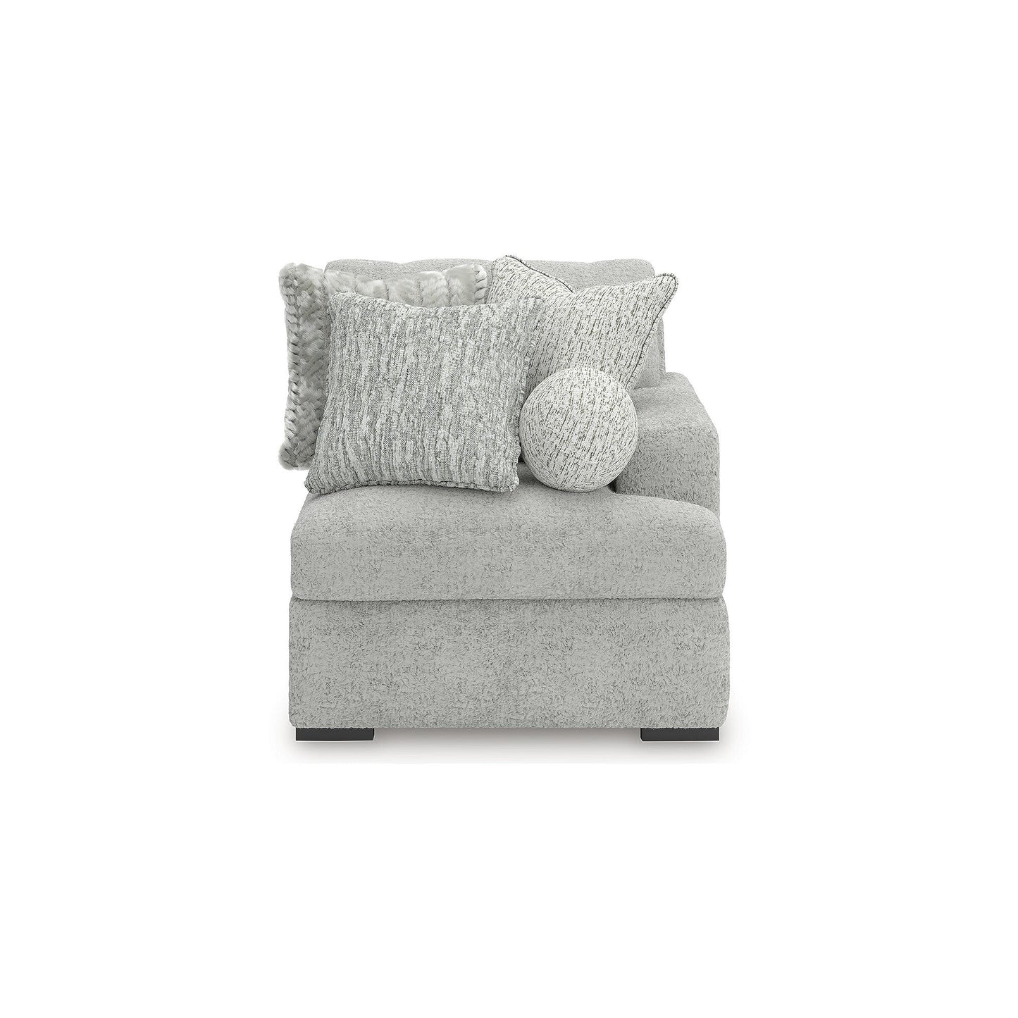 Divano componibile Signature Design by Ashley Snodoodle grigio a 3 pezzi - 113 L x 41 P x 40 A