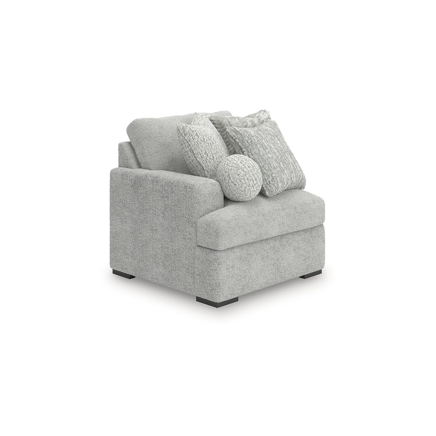 Divano componibile Signature Design by Ashley Snodoodle grigio a 3 pezzi - 113 L x 41 P x 40 A