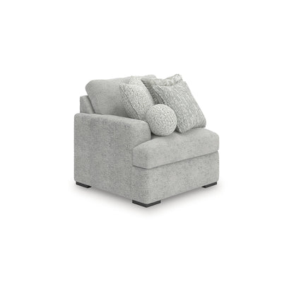 Divano componibile Signature Design by Ashley Snodoodle grigio a 3 pezzi - 113 L x 41 P x 40 A