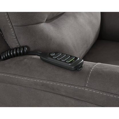 Poltrona reclinabile elettrica Signature Design by Ashley Snowfield grigio scuro