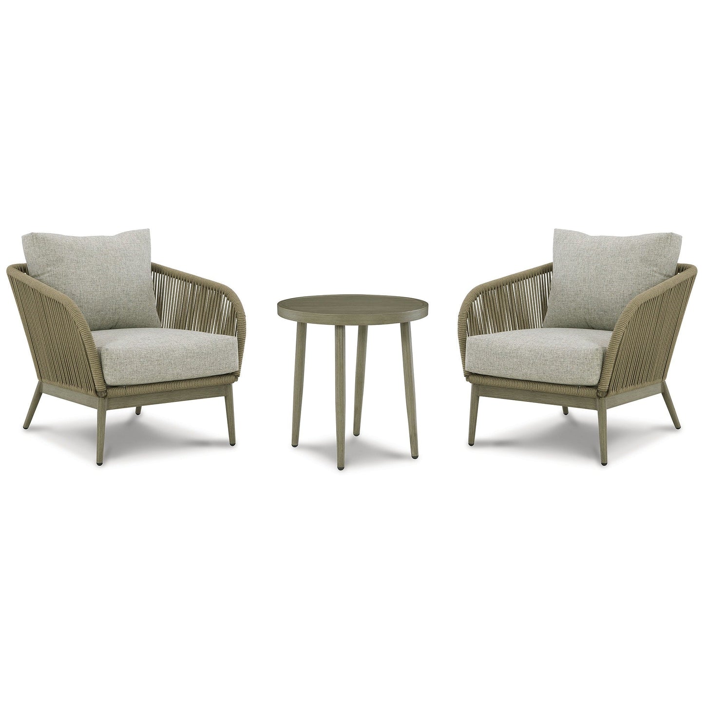 Pacchetto da esterno Signature Design by Ashley Swiss Valley Brown/Beige da 3 pezzi - 31,13 L x 34,13 P x 31,63 A