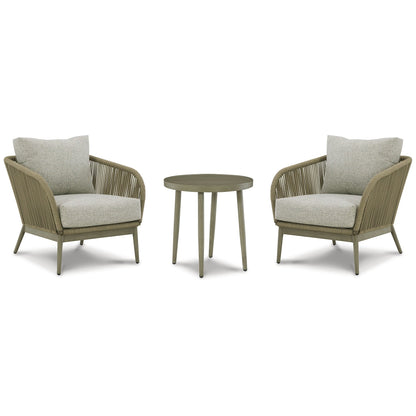 Pacchetto da esterno Signature Design by Ashley Swiss Valley Brown/Beige da 3 pezzi - 31,13 L x 34,13 P x 31,63 A