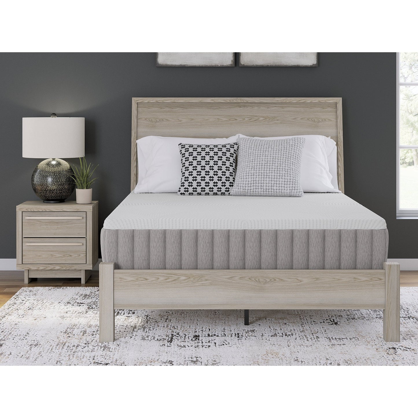 Materasso Signature Design by Ashley Terra Sleep Medium White