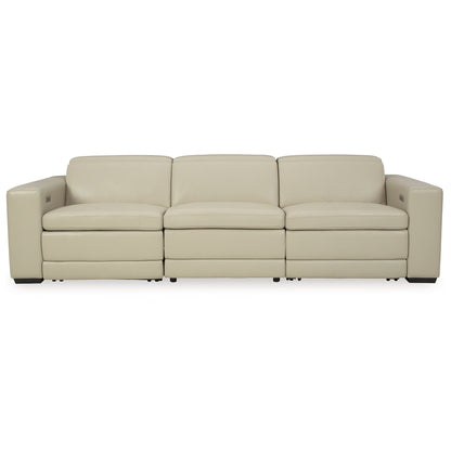 Divano reclinabile elettrico Signature Design by Ashley Texline a 4 pezzi - 93L x 43P x 32A